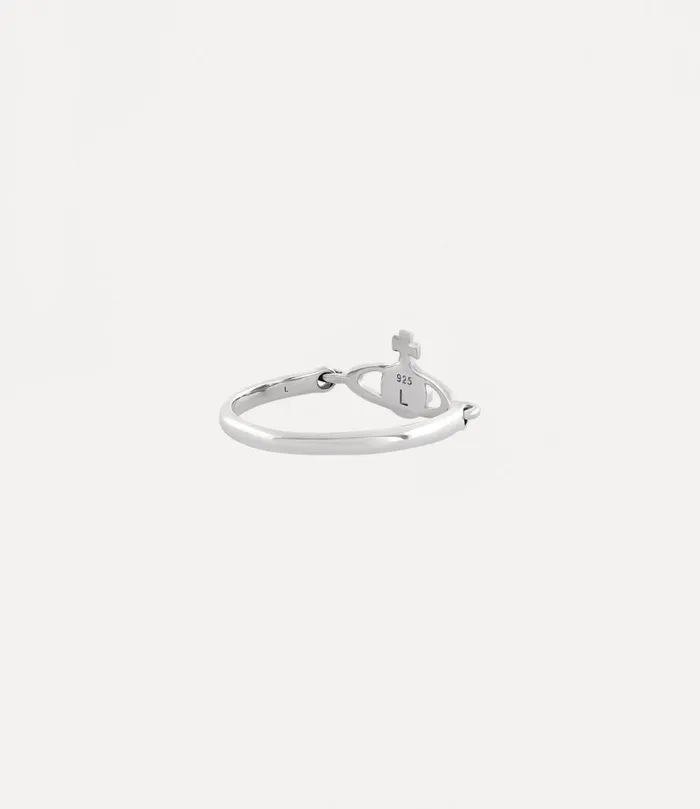 Vivienne Westwood Rings MenWomen Vendome Ring Platinum