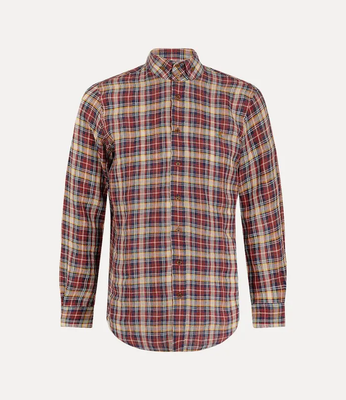 Vivienne Westwood Shirts Men Two Button Krall Shirt Multi