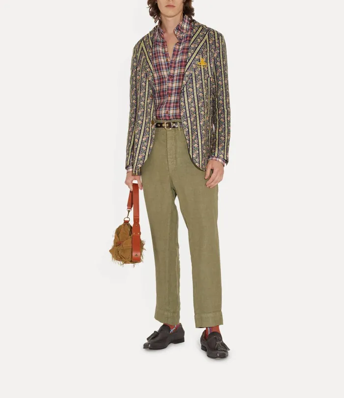 Vivienne Westwood Shirts Men Two Button Krall Shirt Multi