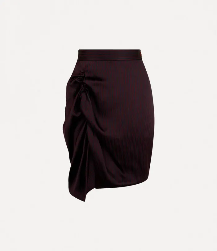 Vivienne Westwood Skirts Women Mini Side Panther Skirt Navyred