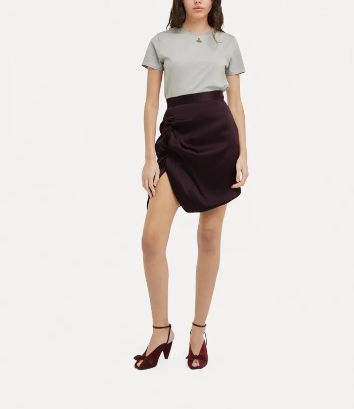 Vivienne Westwood Skirts Women Mini Side Panther Skirt Navyred