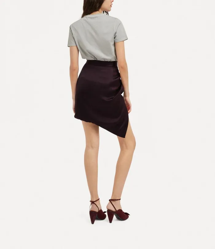 Vivienne Westwood Skirts Women Mini Side Panther Skirt Navyred