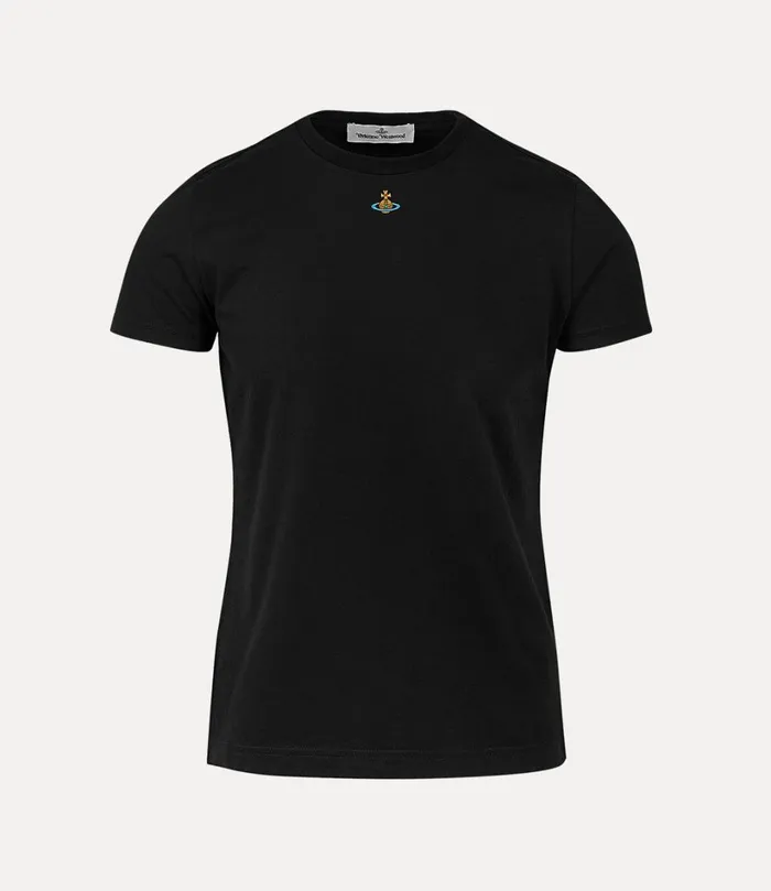 Vivienne Westwood TShirts And Polos Men Orb Peru TShirt Black