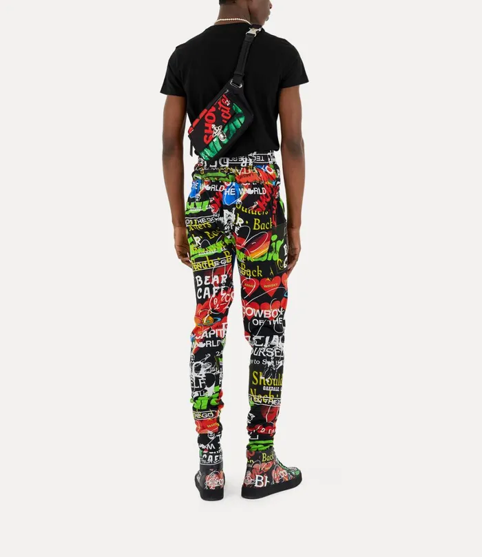 Vivienne Westwood TShirts And Polos Men Orb Peru TShirt Black