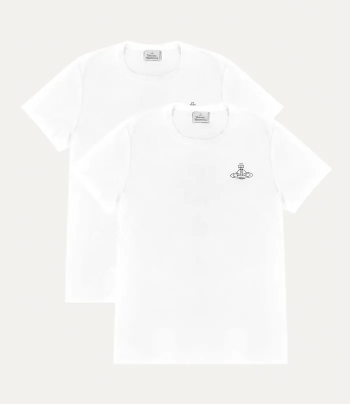 Vivienne Westwood TShirts And Polos Men TwoPack TShirt White