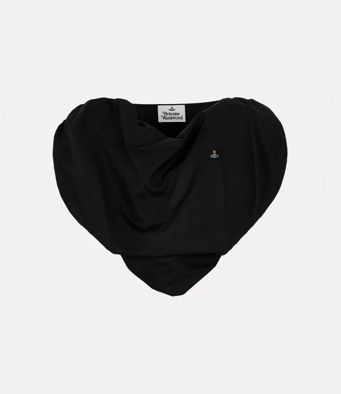 Vivienne Westwood Tops And Shirts Women Heart Top Black