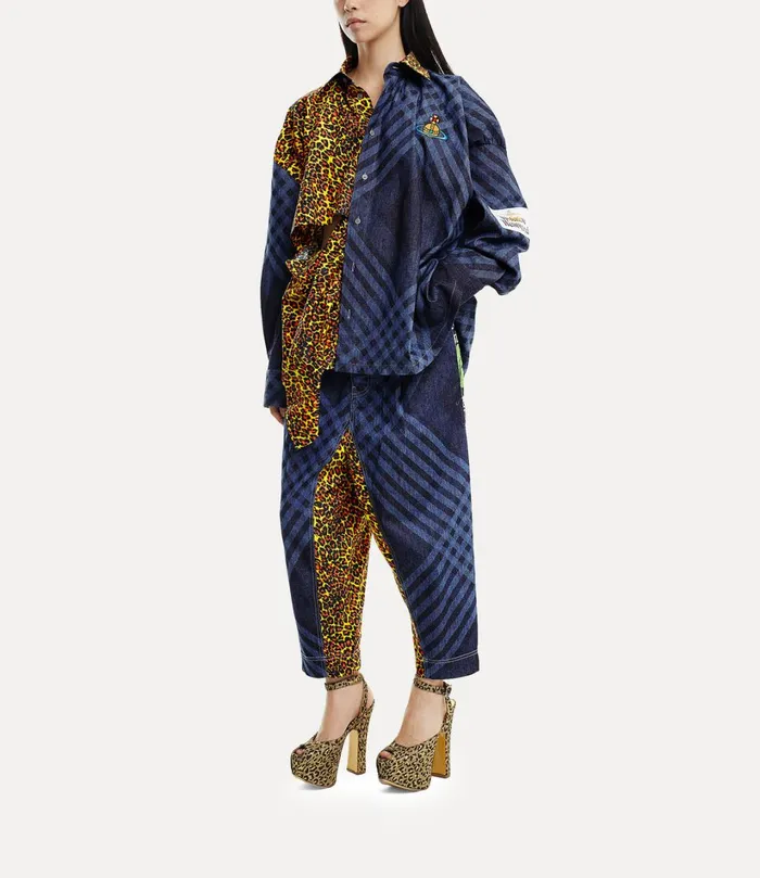 Vivienne Westwood Trousers And Shorts WomenMen Macca Jeans Blue