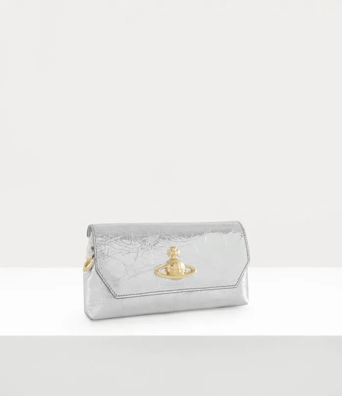 Vivienne Westwood Wallets And Purses Women Mini Chain Pouch Silver