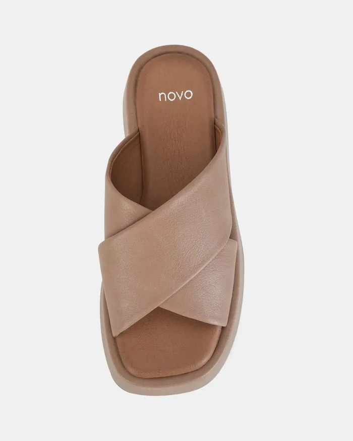 Wedges NOVO Shoes Women BURANO NUDE