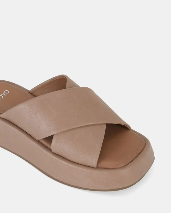 Wedges NOVO Shoes Women BURANO NUDE