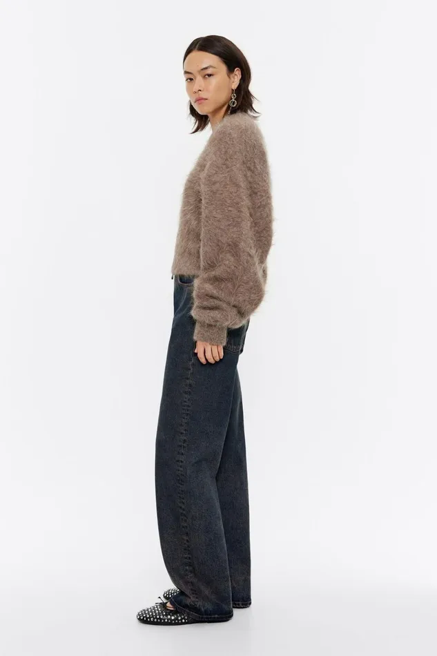 WIDE LEG 8211 Greyblue Jeans Grey Blue Women Bimba Y Lola Trousers WIDE LEG 8211 Greyblue Jeans Grey Blue Women Bimba Y Lola Trousers