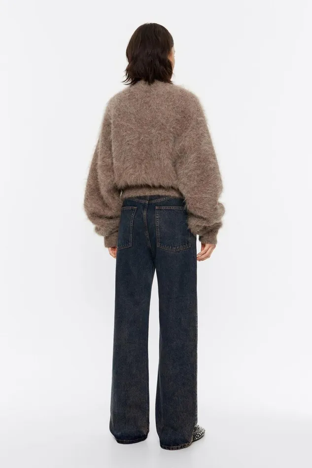 WIDE LEG 8211 Greyblue Jeans Grey Blue Women Bimba Y Lola Trousers WIDE LEG 8211 Greyblue Jeans Grey Blue Women Bimba Y Lola Trousers