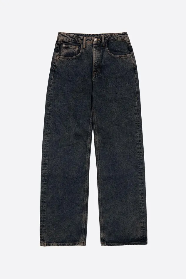 WIDE LEG 8211 Greyblue Jeans Grey Blue Women Bimba Y Lola Trousers WIDE LEG 8211 Greyblue Jeans Grey Blue Women Bimba Y Lola Trousers