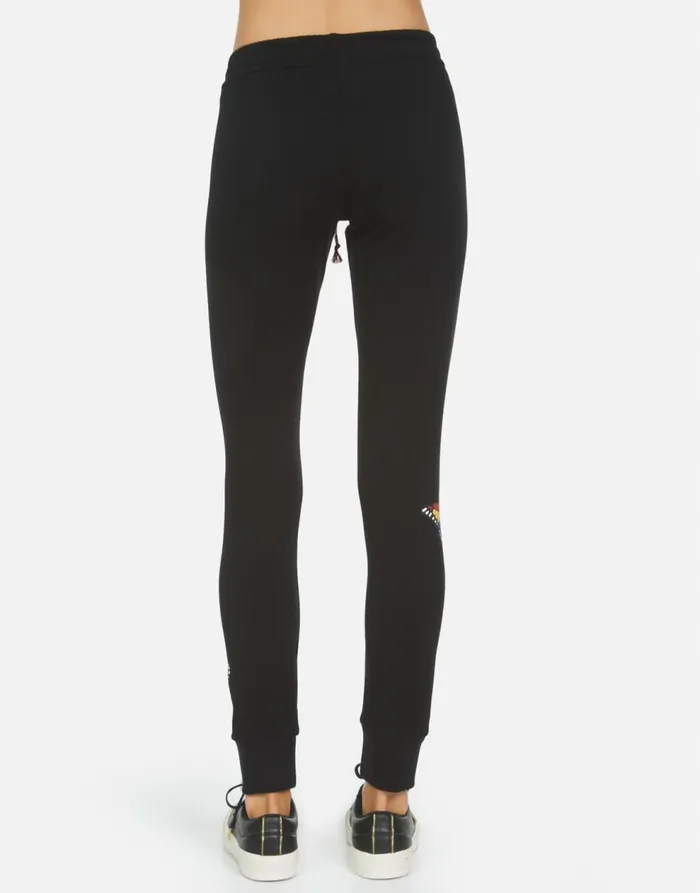 Women039s Angelina Butterfly Black Lauren Moshi Long Sweatpants
