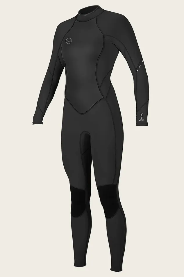 WOMEN039S BAHIA 32MM BACK ZIP FULL WETSUIT Blkblkblk Women O039NEILL Women039S Wetsuits