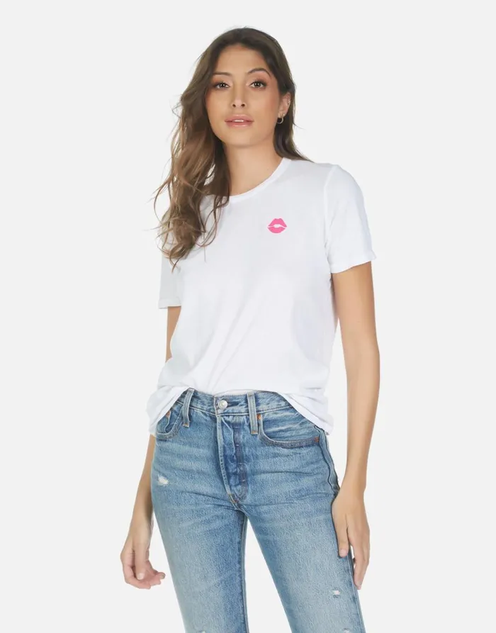 Women039s Croft Elements Rainbow White Lauren Moshi Short Sleeve
