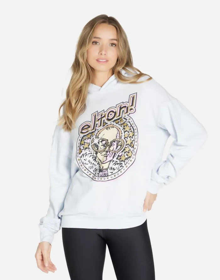 Women039s Harmony Crystal Elton John Ice Blue Lauren Moshi Hoodies