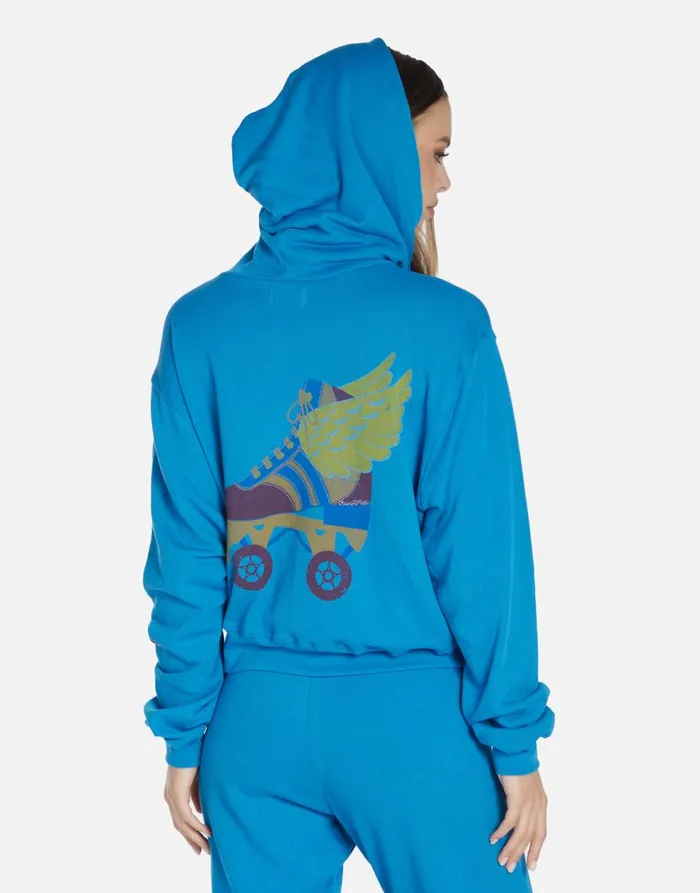 Women039s Lachelle Retro Skate Mediterranean Lauren Moshi Hoodies