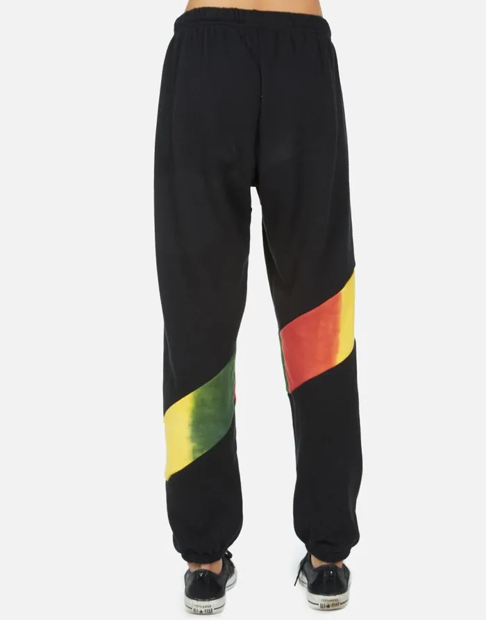 Women039s Ophelia Rasta Lion Blackrasta Lauren Moshi Long Sweatpants