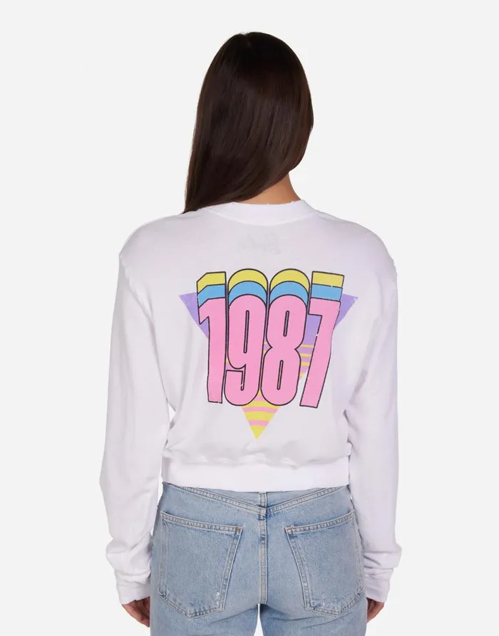 Women039s Spalding Barbie 1987 White Lauren Moshi Long Sleeve
