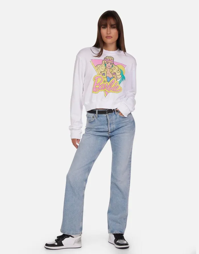 Women039s Spalding Barbie 1987 White Lauren Moshi Long Sleeve