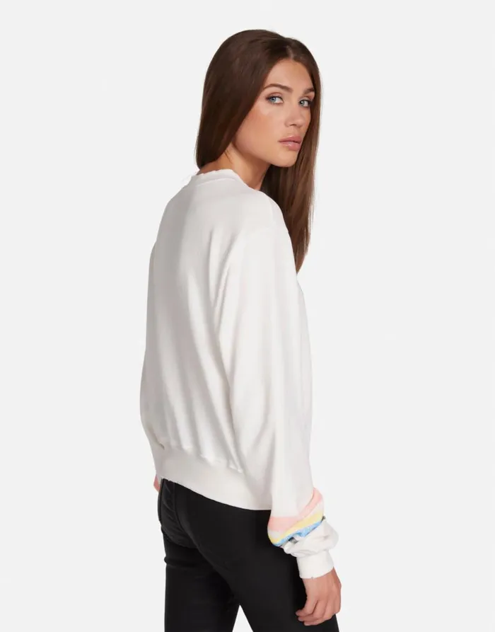Women039s Spalding Tom Petty Rock N Roll Milk Lauren Moshi Long Sleeve