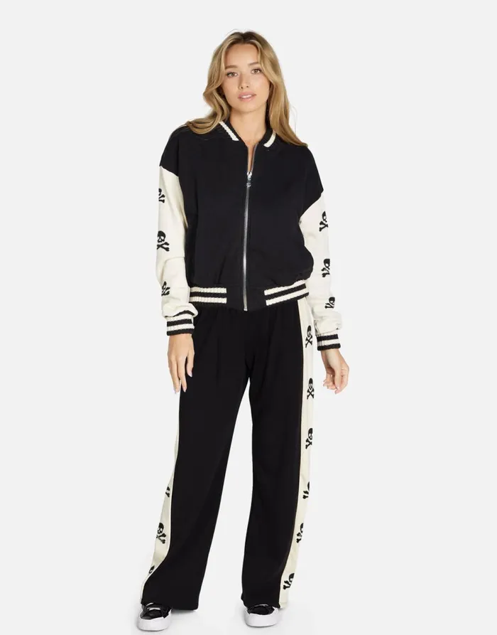 Women039s Taissa Skulls U0026 Crossbones Blackbone Lauren Moshi Jackets