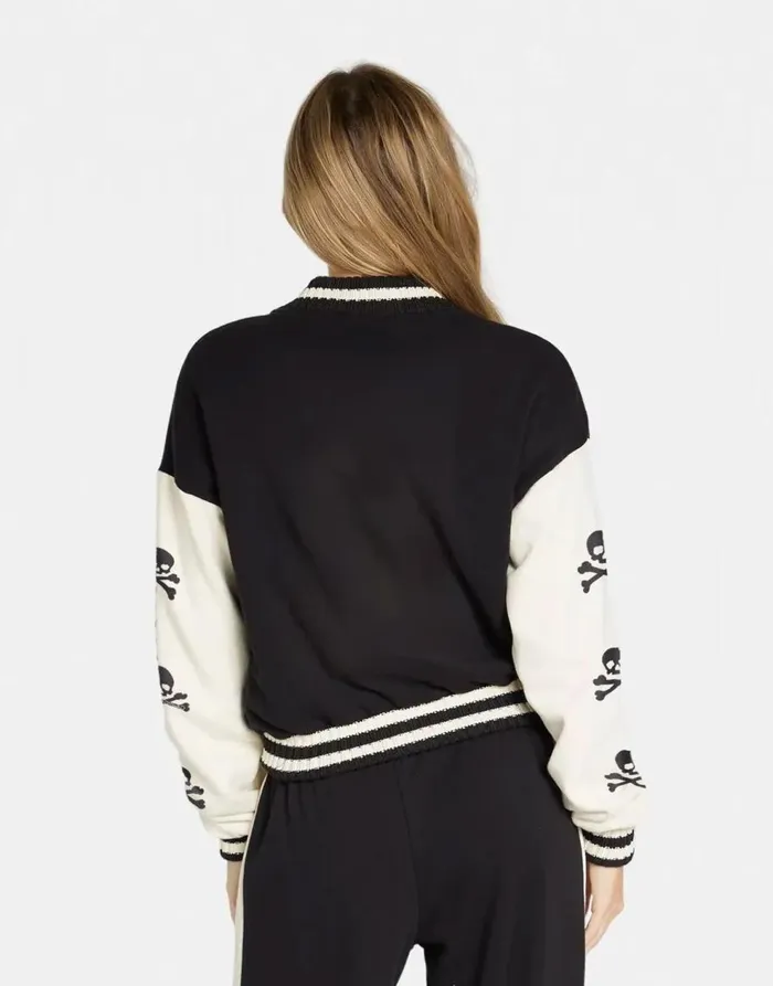 Women039s Taissa Skulls U0026 Crossbones Blackbone Lauren Moshi Jackets