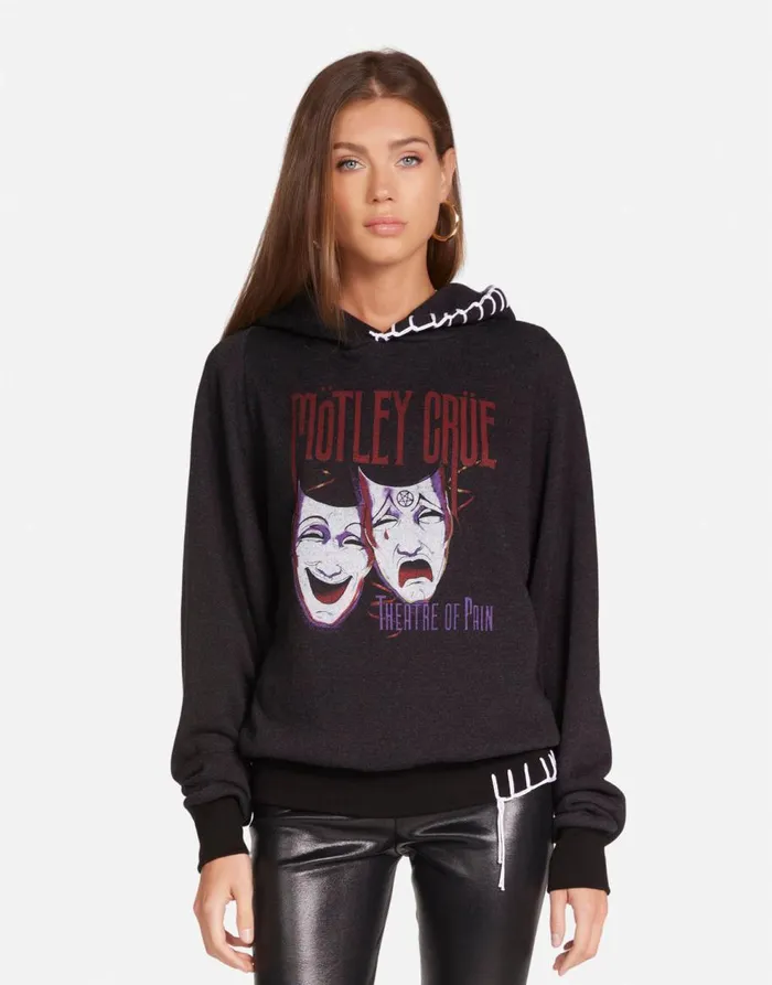 Women039s Trina Mtley Cre Theater Black Lauren Moshi Hoodies
