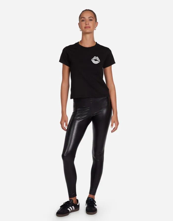 Women039s Ursula Fxck You Black Lauren Moshi Short Sleeve