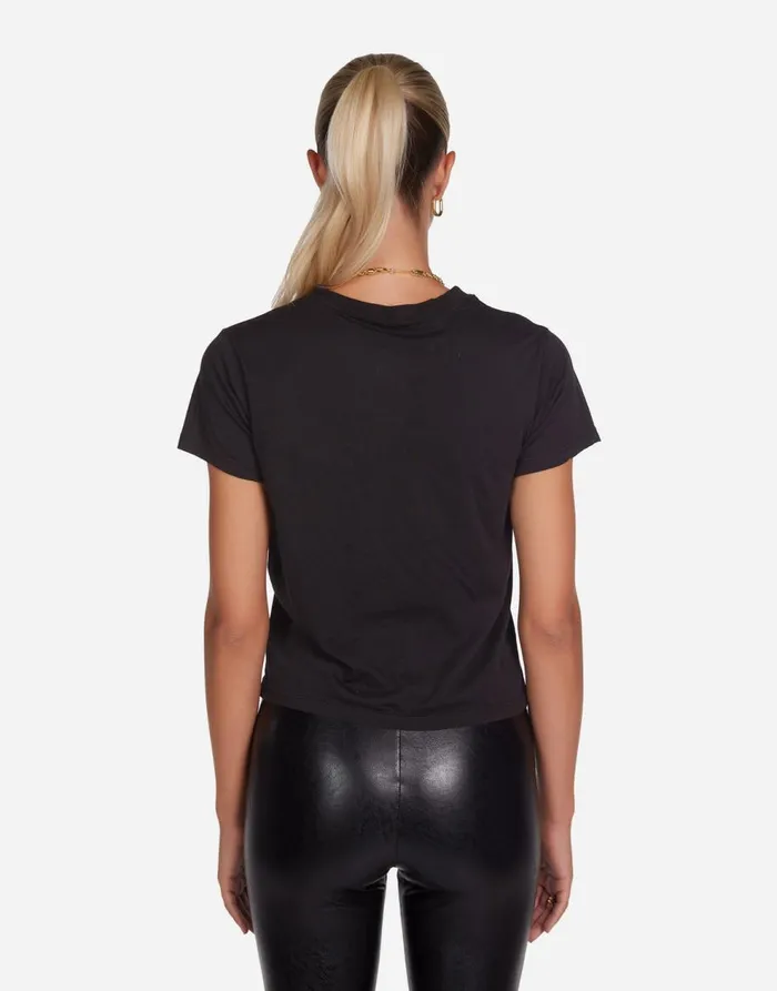 Women039s Ursula Ombre Butterfly Happyface Onyx Lauren Moshi Short Sleeve