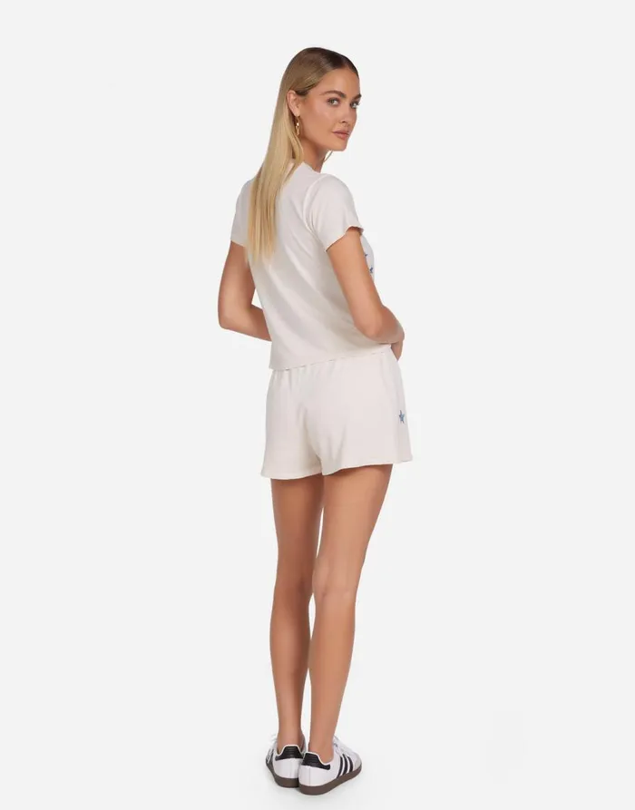 Women039s Ursula Vintage Stars Ivory Ombre Lauren Moshi Short Sleeve