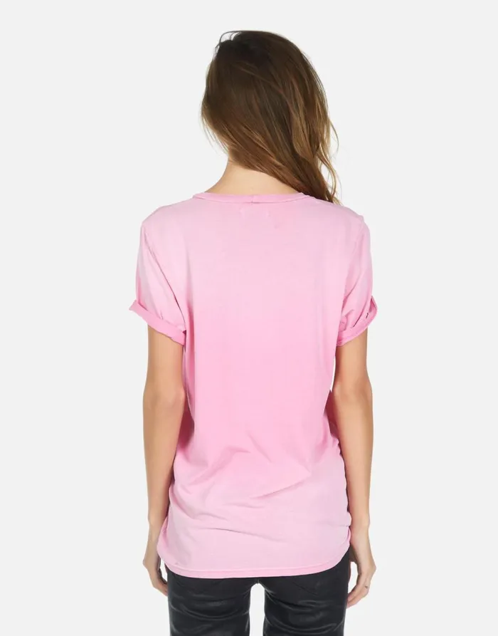 Women039s Wolf Hamsa Elements Party Pink Ombre Lauren Moshi Short Sleeve