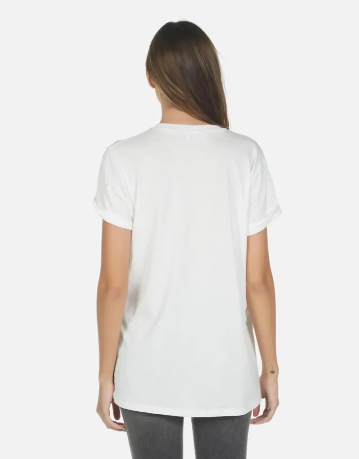 Women039s Wolf I039m A Mess Milk Lauren Moshi Short Sleeve