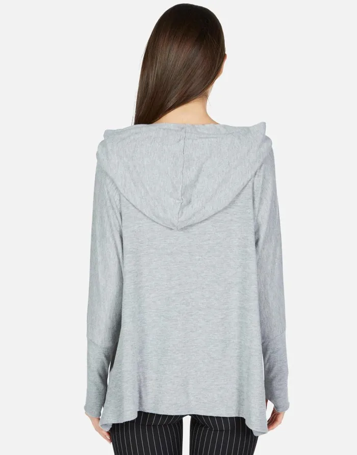 Women039s X Wilma X I039m A Mess Heather Grey Lauren Moshi Hoodies
