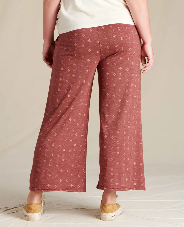 Women8217s Chaka Wide Leg Pant Henna Tile Print Pants ToadandCo