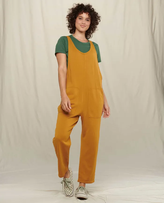 Women8217s Daybreaker Hemp Jumpsuit Kelp Pants ToadandCo