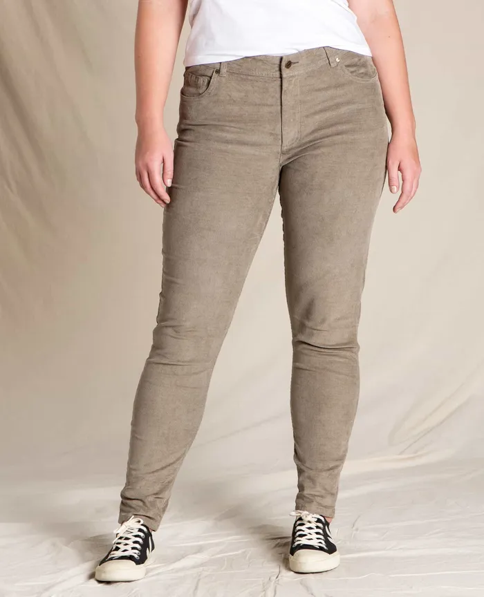 Women8217s ToadandCo Karuna Cord 5 Pocket Skinny Pant Dark Chino Pants