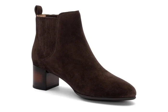 Women ABEO Footwear Boots Plaza Chelsea Dark Brown