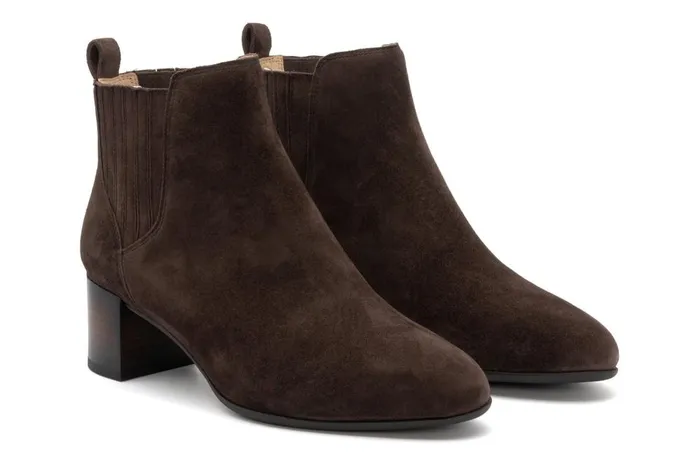 Women ABEO Footwear Boots Plaza Chelsea Dark Brown Women ABEO Footwear Boots Plaza Chelsea Dark Brown