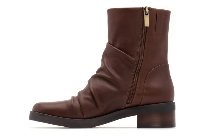 Women ABEO Footwear Boots Traverse Scrunch Brown Women ABEO Footwear Boots Traverse Scrunch Brown