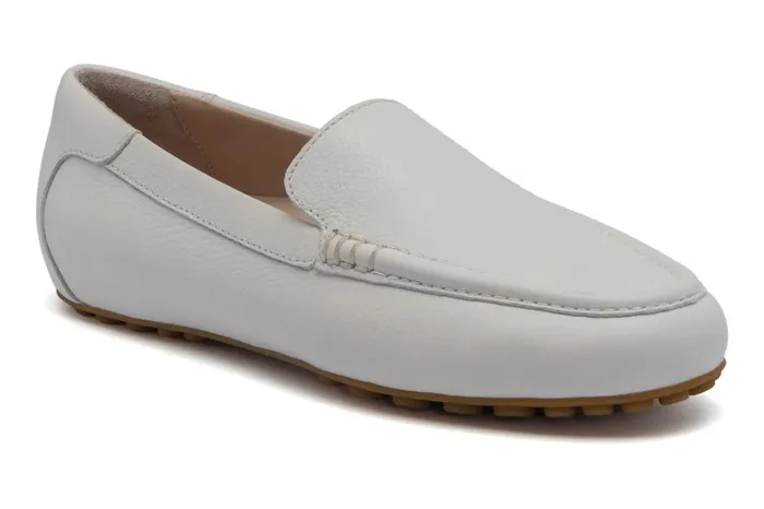 Women ABEO Footwear Dress Harbor White Pebble Leather