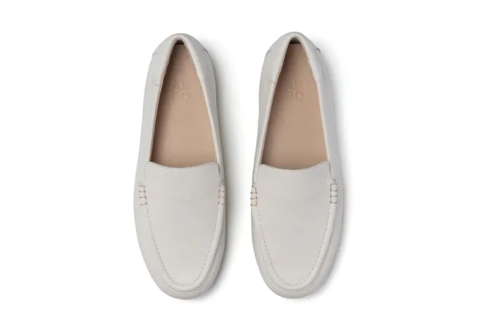 Women ABEO Footwear Dress Harbor White Pebble Leather Women ABEO Footwear Dress Harbor White Pebble Leather