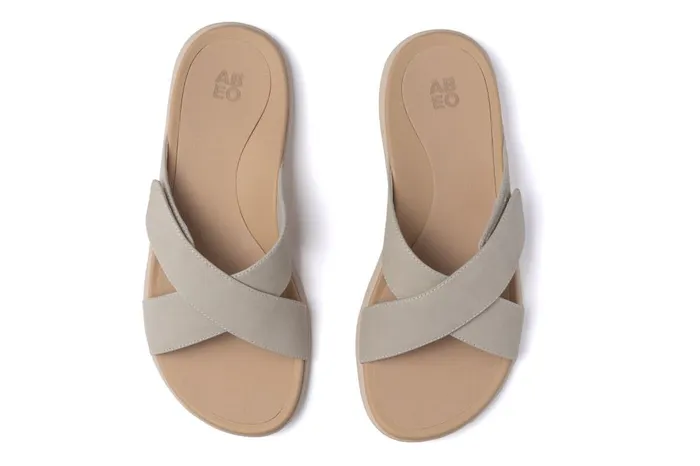 Women ABEO Footwear Sandals Laguna Slide Cuban Sand Leather Women ABEO Footwear Sandals Laguna Slide Cuban Sand Leather