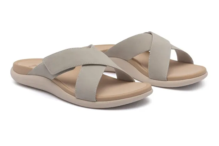 Women ABEO Footwear Sandals Laguna Slide Cuban Sand Leather Women ABEO Footwear Sandals Laguna Slide Cuban Sand Leather