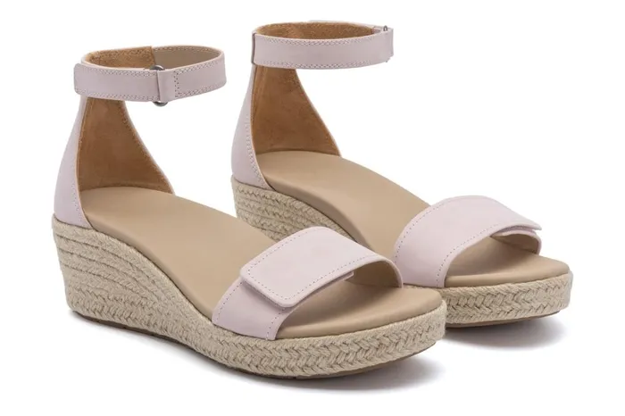 Women ABEO Footwear Sandals Riviera Ankle Sandal Pink Nubuck Women ABEO Footwear Sandals Riviera Ankle Sandal Pink Nubuck