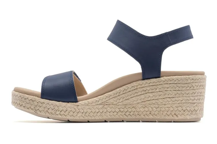 Women ABEO Footwear Sandals Riviera Strap Sandal Navy Women ABEO Footwear Sandals Riviera Strap Sandal Navy