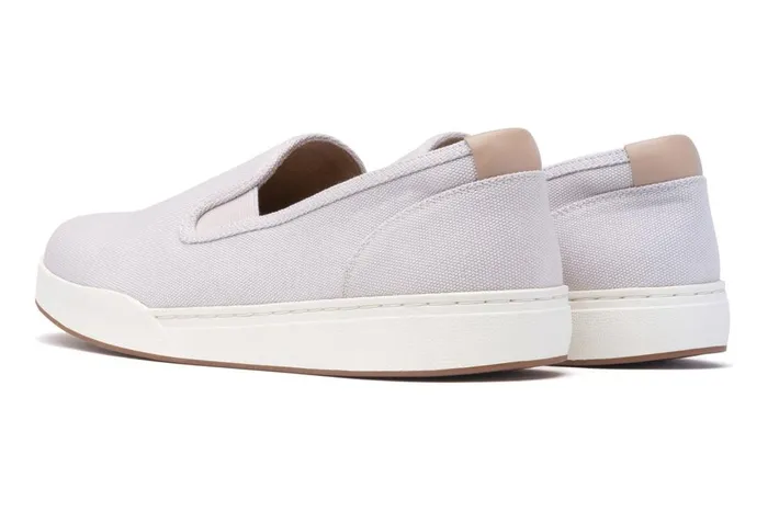 Women ABEO Footwear Sneakers Encore Slip On Taupe Khaki Canvas Women ABEO Footwear Sneakers Encore Slip On Taupe Khaki Canvas