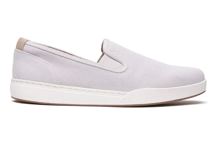Women ABEO Footwear Sneakers Encore Slip On Taupe Khaki Canvas Women ABEO Footwear Sneakers Encore Slip On Taupe Khaki Canvas