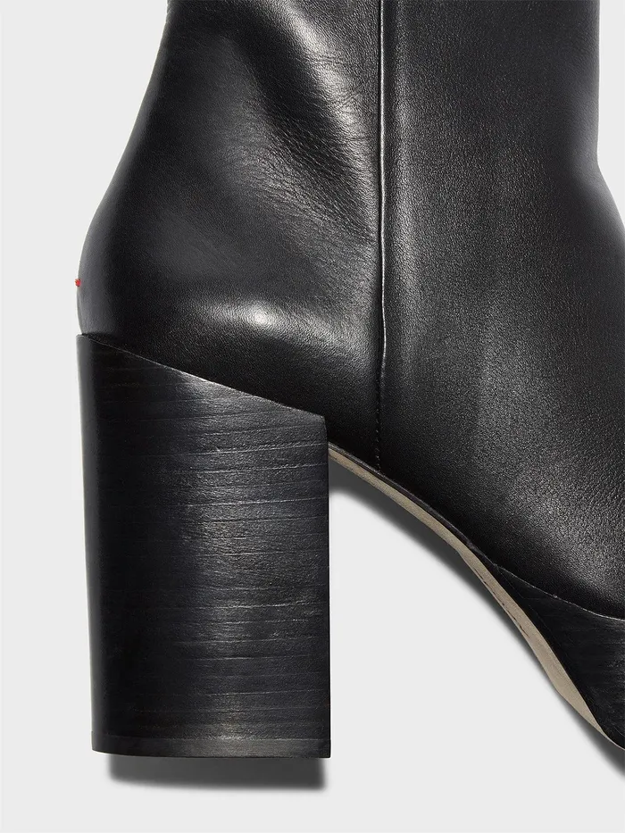 Women Aeyde BERLIN Black Platform Boot Aeyde Ankle Boots